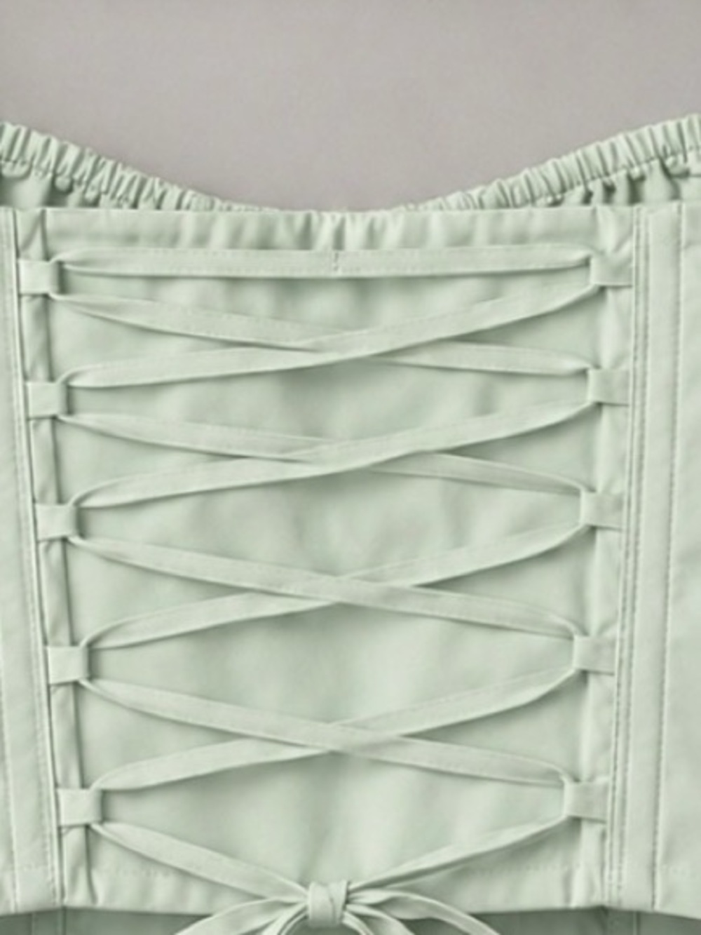 BABYBOO Clara Sage Green Corset Top XS NWT - Picture 7 of 12
